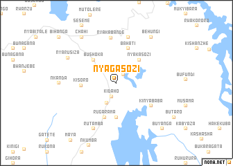 map of Nyagasozi