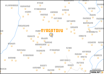 map of Nyagatovu