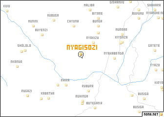 map of Nyagisozi