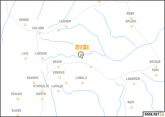 map of Nyai