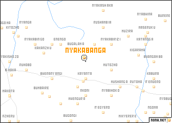 map of Nyakabanga