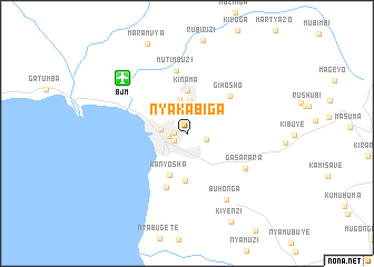 map of Nyakabiga