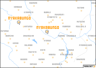 map of Nyakabungo