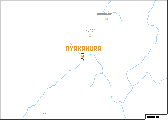 map of Nyakahura