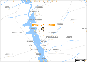 map of Nyakambumba