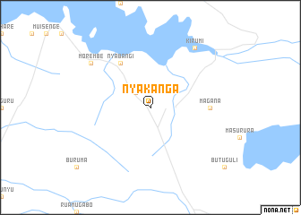 map of Nyakanga