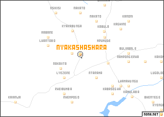 map of Nyakashashara