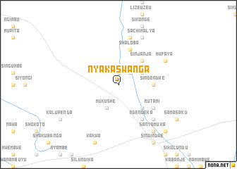 map of Nyakaswanga