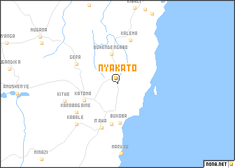 map of Nyakato