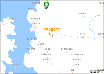 map of Nyakato