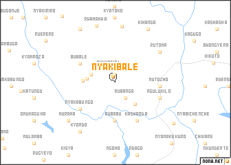 map of Nyakibale