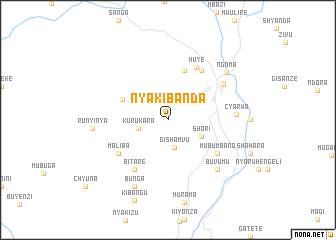 map of Nyakibanda