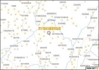 map of Nyakibanda