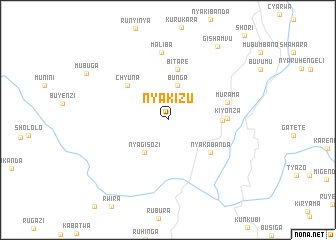 map of Nyakizu