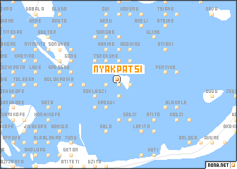 map of Nyakpatsi