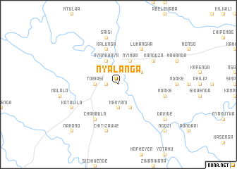 map of Nyalanga