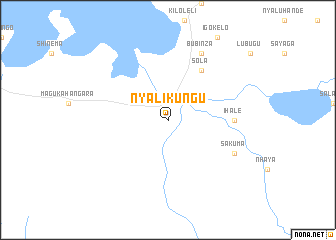 map of Nyalikungu