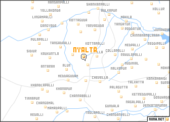 map of Nyālta