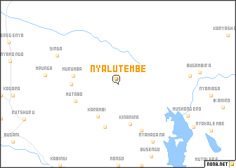 map of Nyalutembe