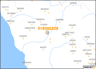map of Nyamagana