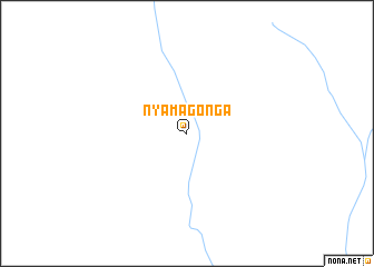 map of Nyamagonga