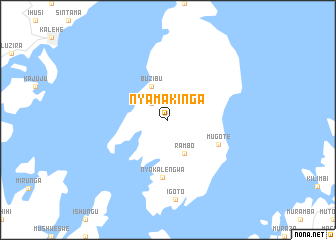 map of Nyamakinga