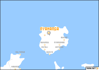 map of Nyamanga