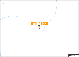 map of Nyamatoke