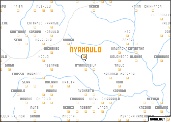 map of Nyamaulo