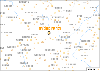 map of Nyamayenzi