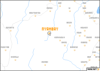 map of Nyambay