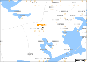 map of Nyambe