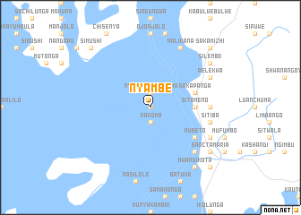 map of Nyambe