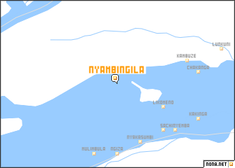 map of Nyambingila