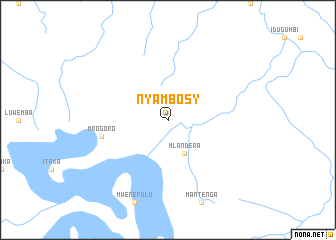 map of Nyambosy