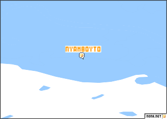 map of Nyamboyto