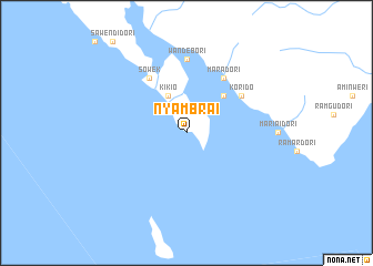 map of Nyambrai