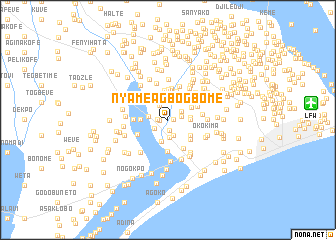 map of Nyame Agbogbome