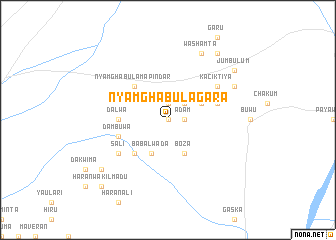 map of Nyamgha Bulagara