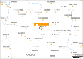 map of Nyamiaga