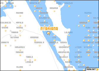 map of Nyamiana