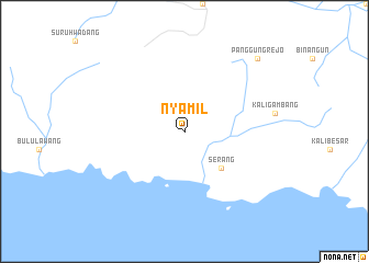 map of Nyamil