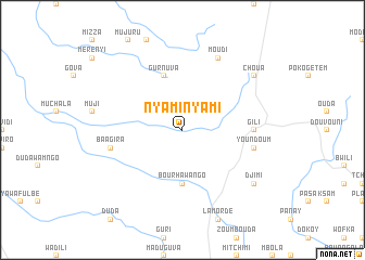 map of Nyaminyami