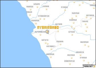 map of Nyamirambo