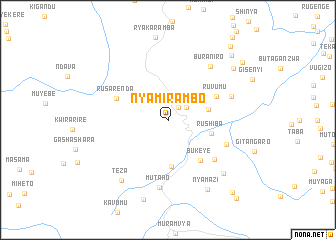 map of Nyamirambo