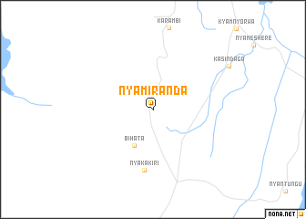 map of Nyamiranda
