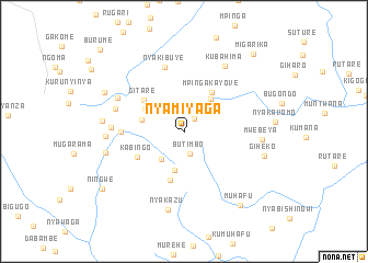 map of Nyamiyaga