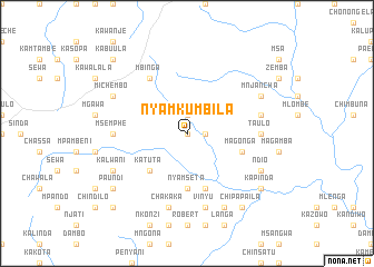 map of Nyamkumbila