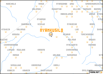 map of Nyamkusilo