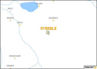 map of Nyamole